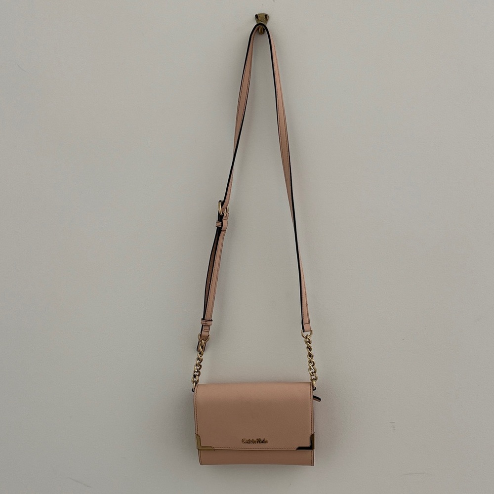 Calvin Klein Blush Pink Crossbody Bag - NWOT